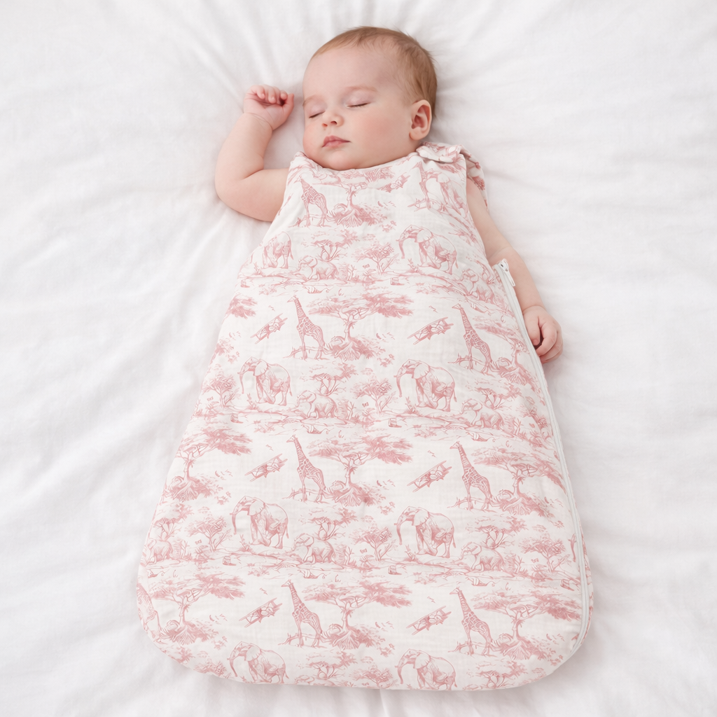 Gigoteuse bébé Maison Môme au motif toile de Jouy