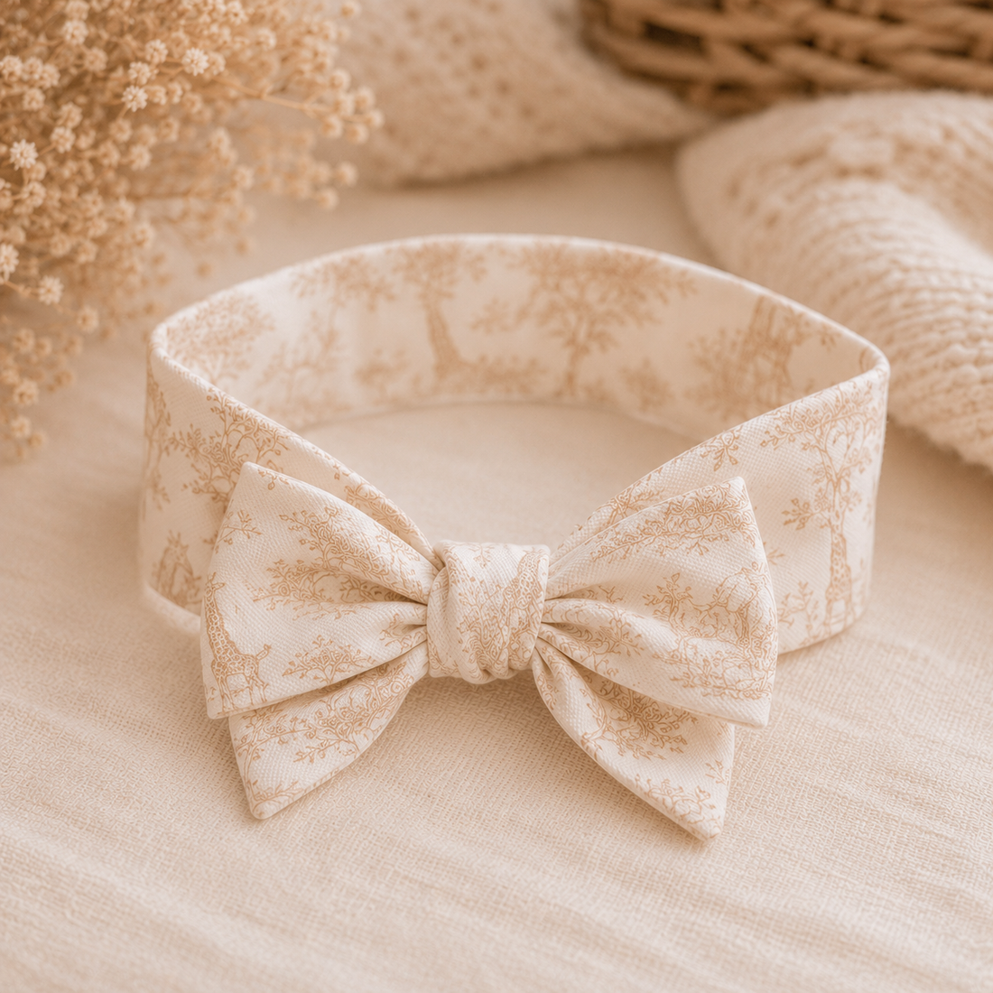 Bandana bébé fille à nouer plusieurs façons