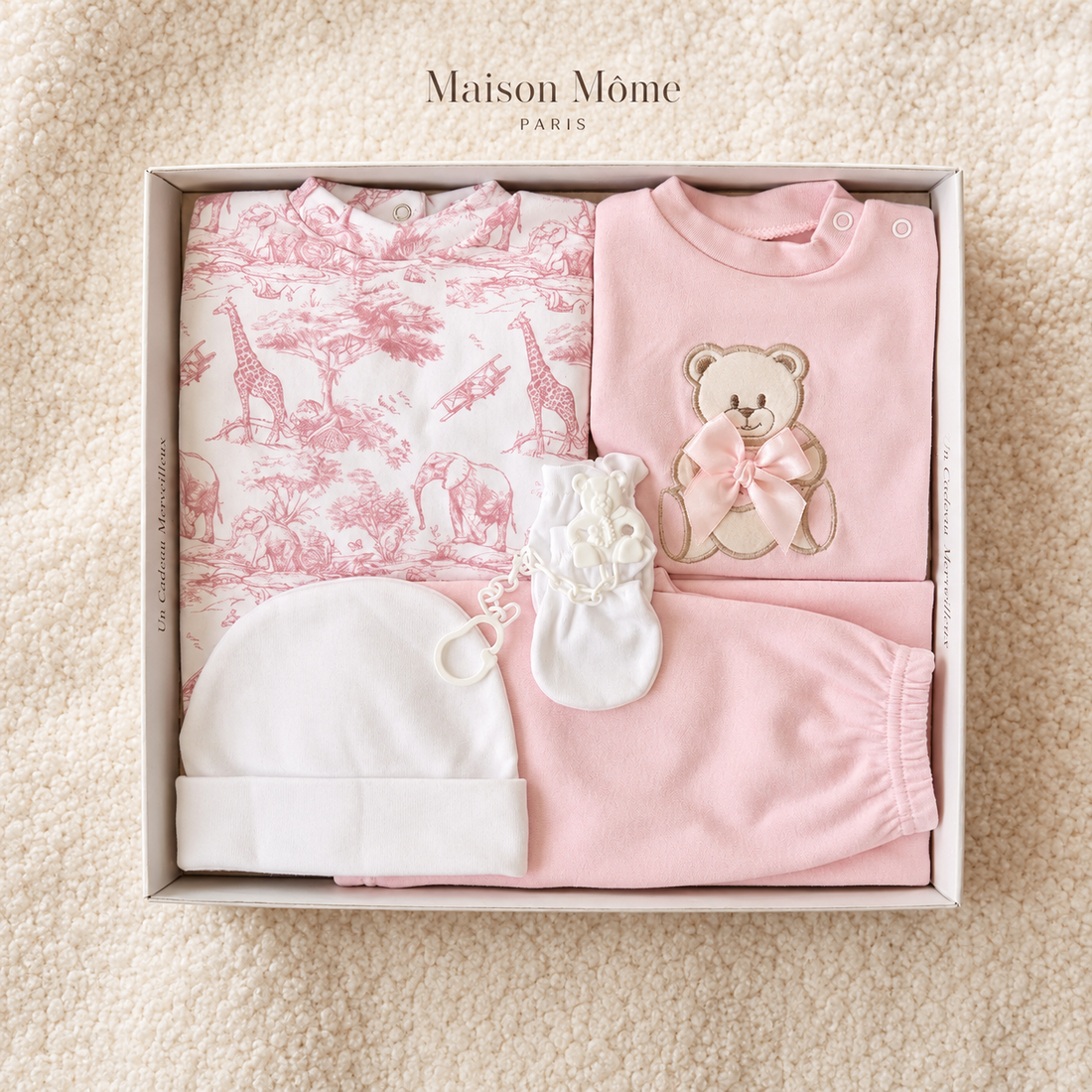 Coffret naissance Noa - 6 pièces Prêt à offrir