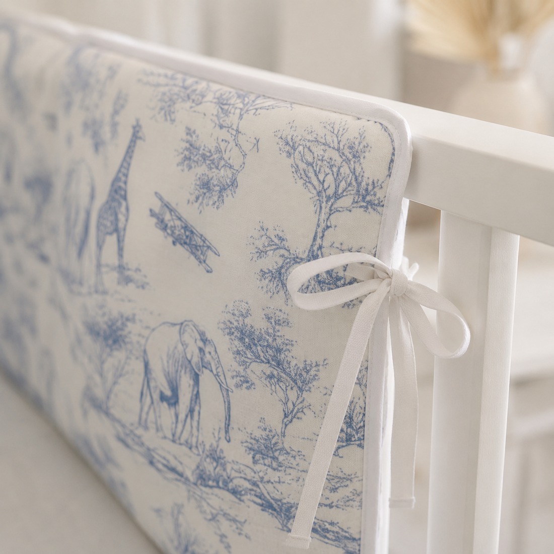 Tour de lit Toile de Jouy