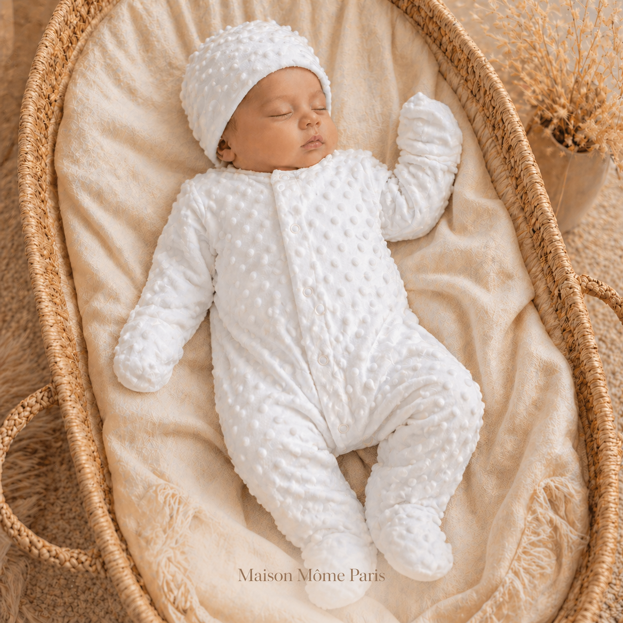 Dors bien Minky Blanc