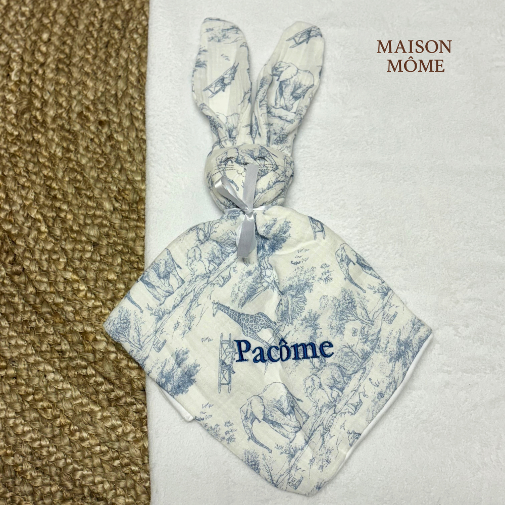 Doudou toile de Jouy