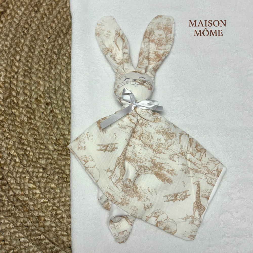 Doudou toile de Jouy