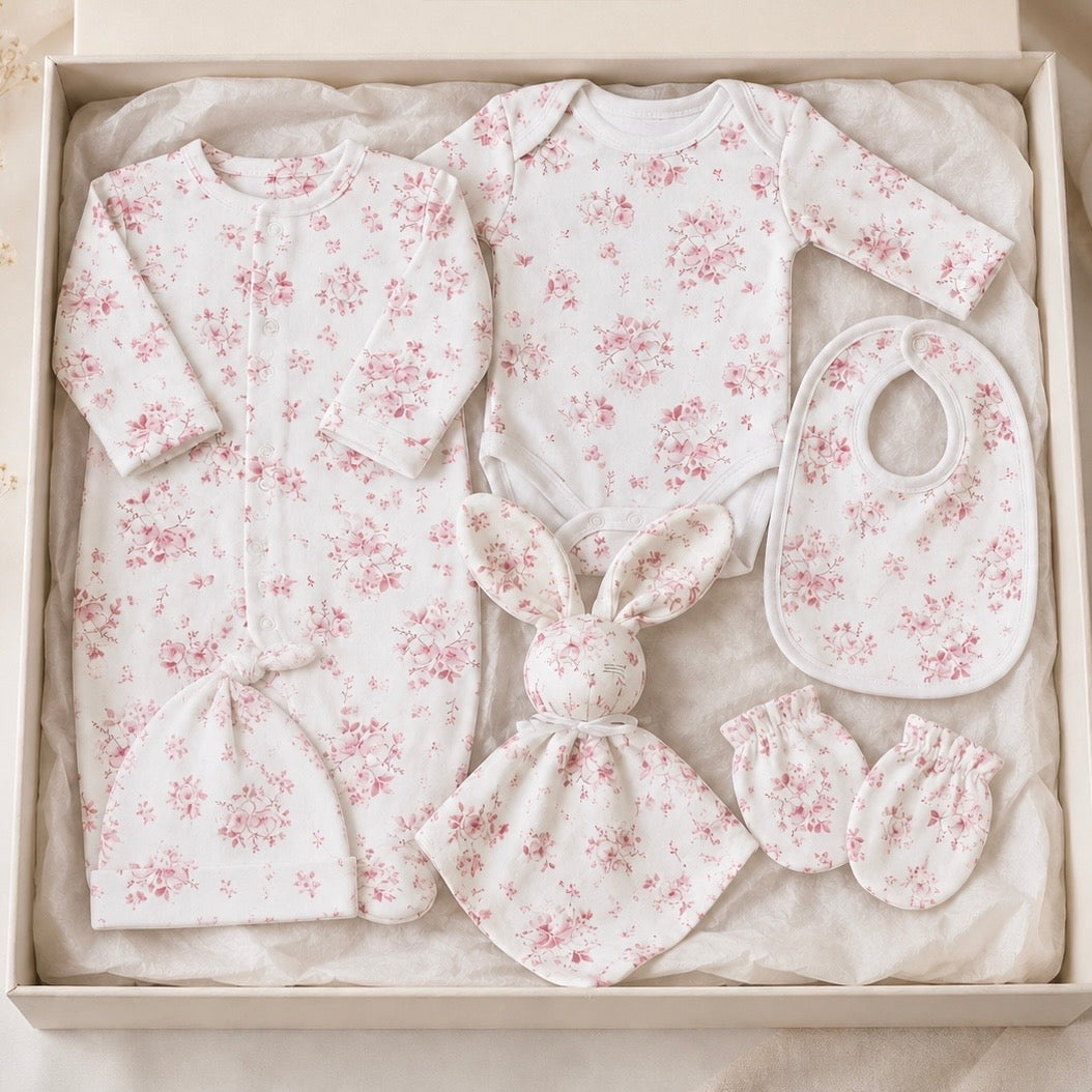 Coffret Fleur de Coton rose
