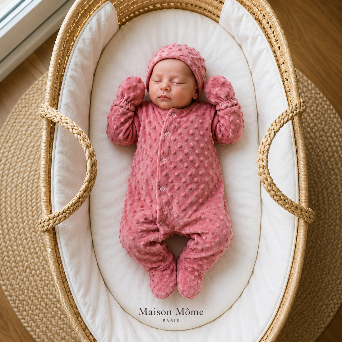Dors bien Minky rose