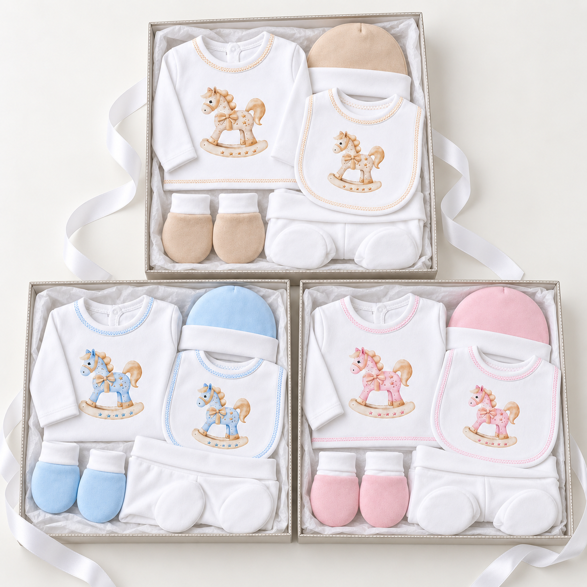 Coffret naissance Charlie - 5 pièces - prêt à offrir