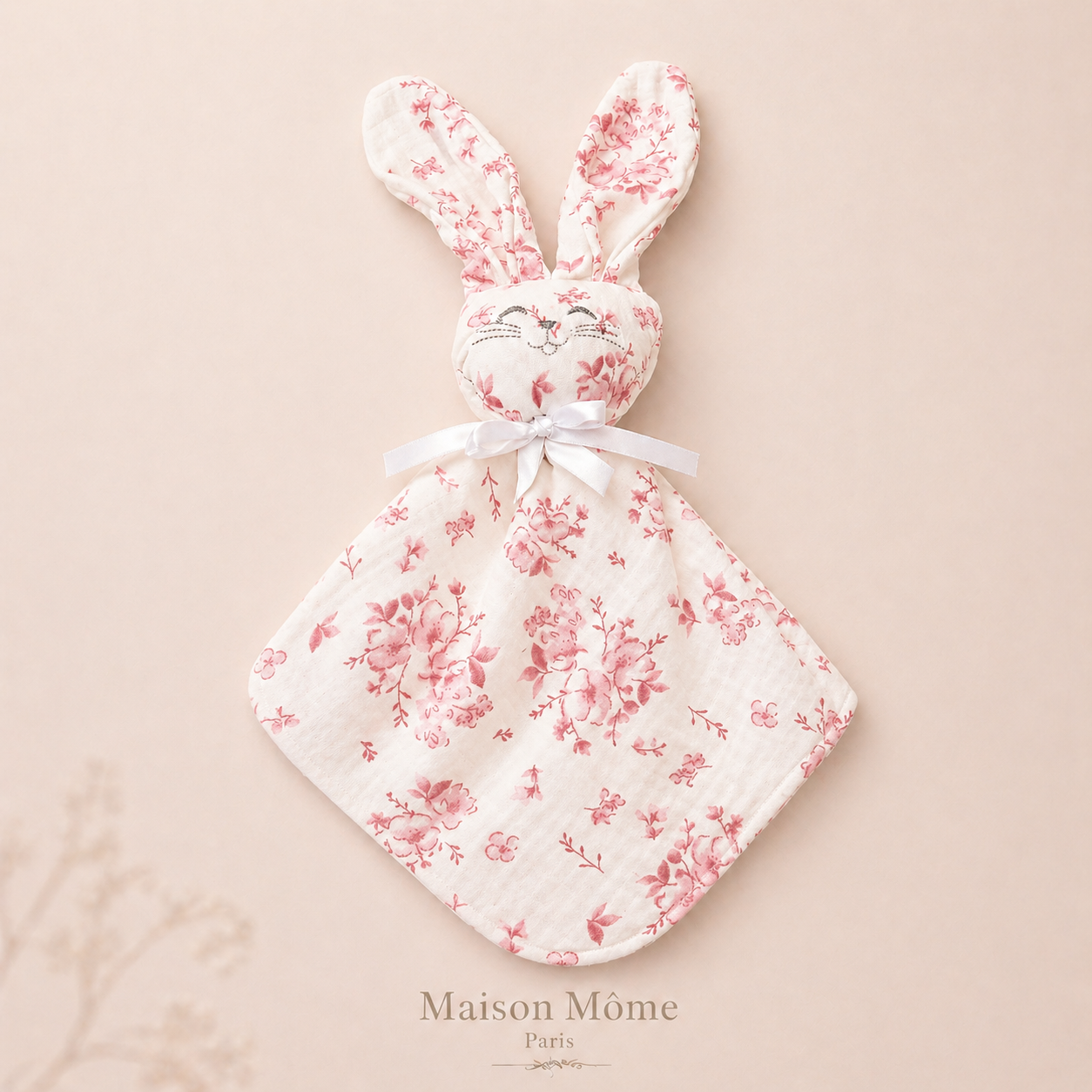 Doudou Fleur de Coton rose