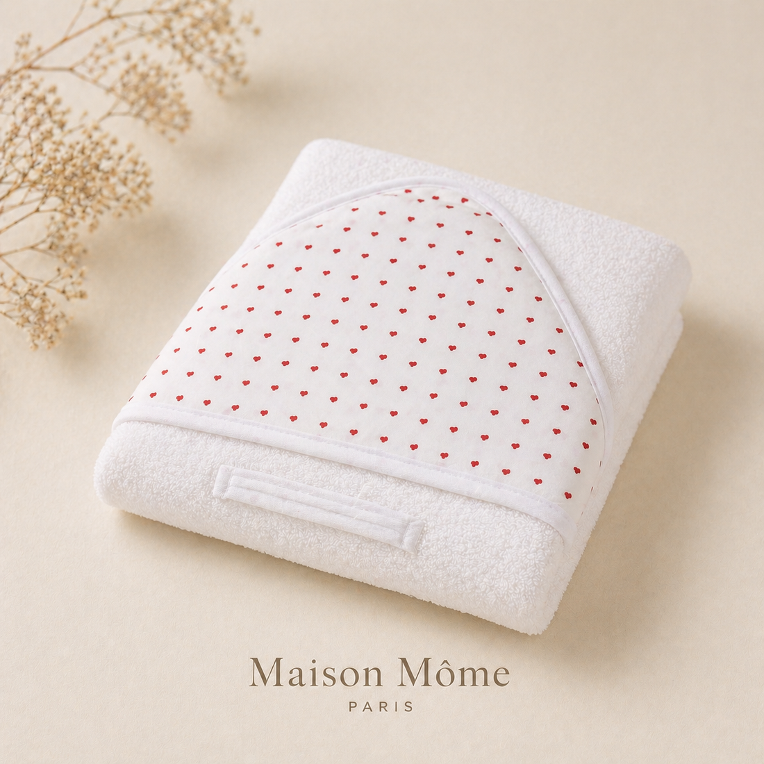Parure de bain Petit coeur