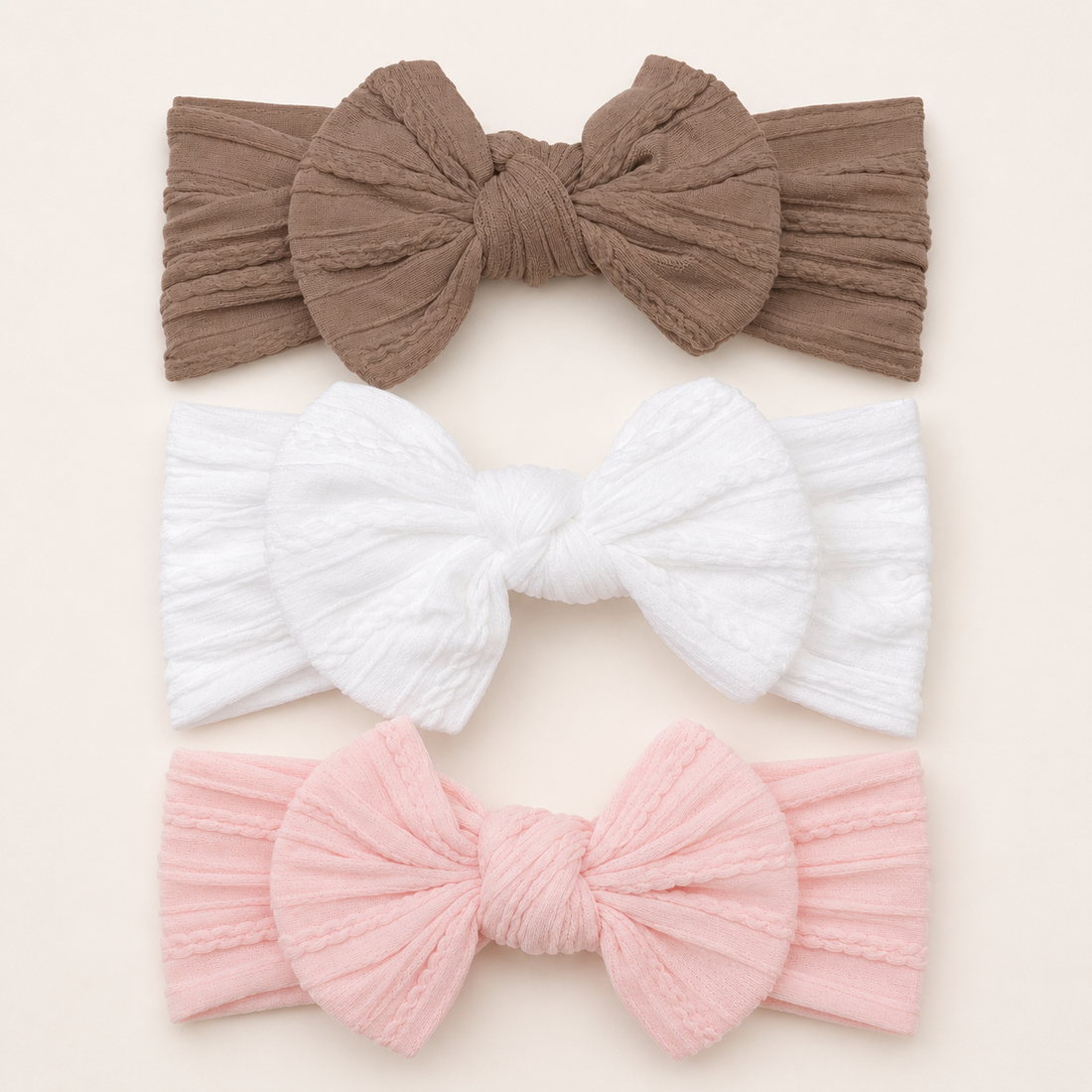 Bandana à noeuds petite fille