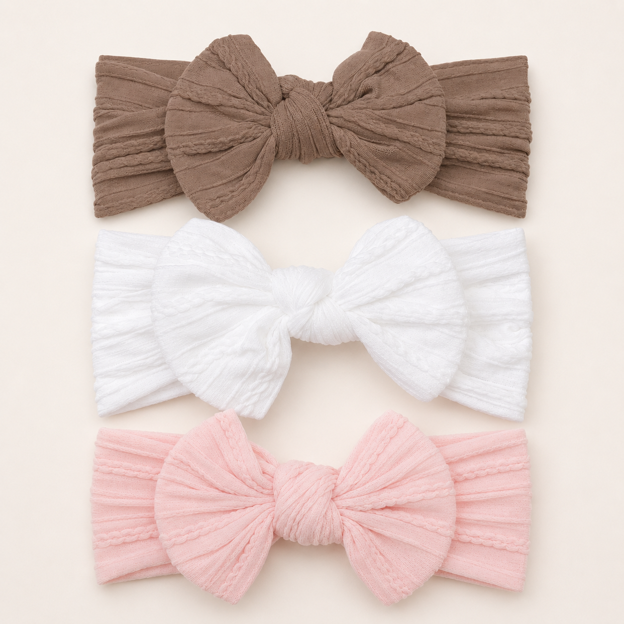 Bandana à noeuds petite fille