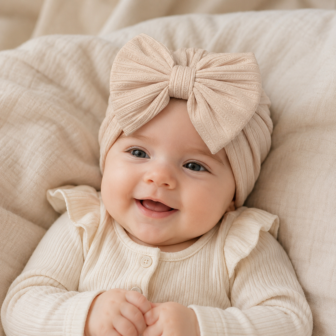 Turban bébé fille