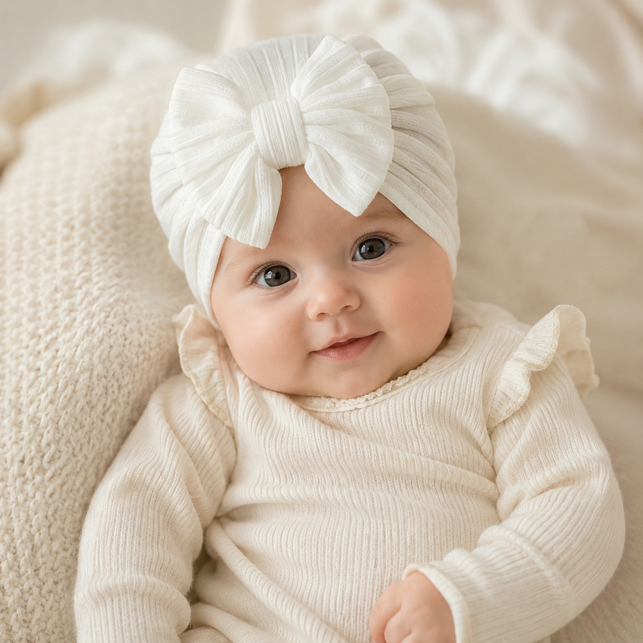 Turban bébé fille
