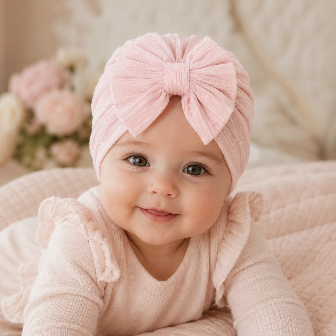 Turban bébé fille