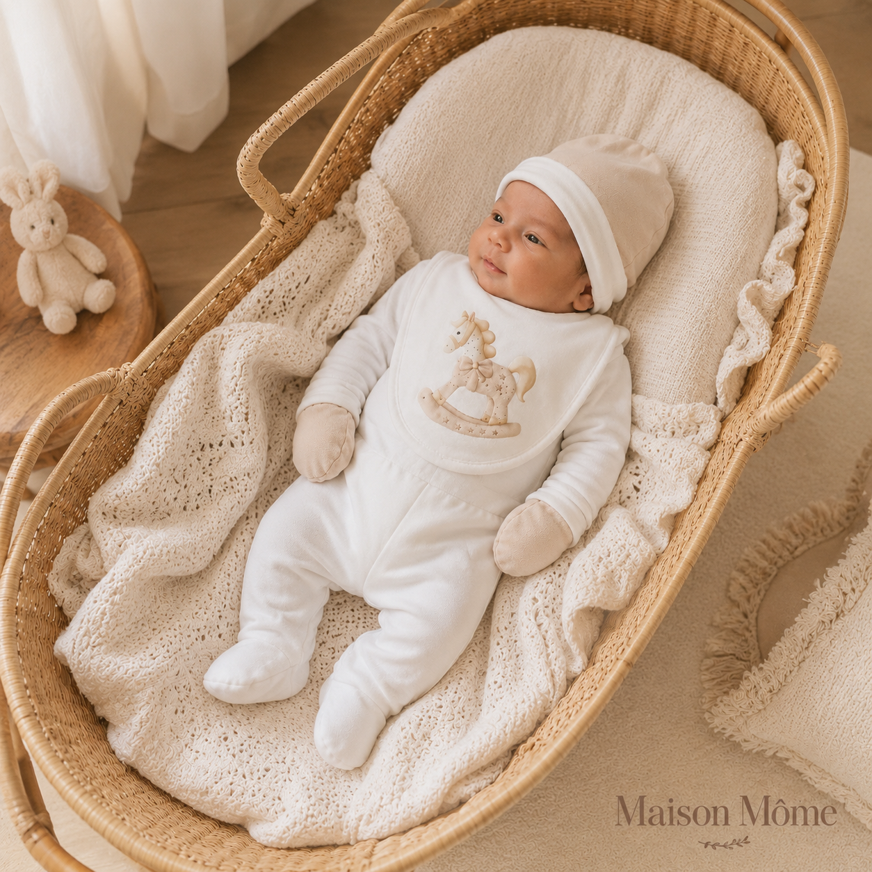 Coffret naissance Charlie - 5 pièces - prêt à offrir