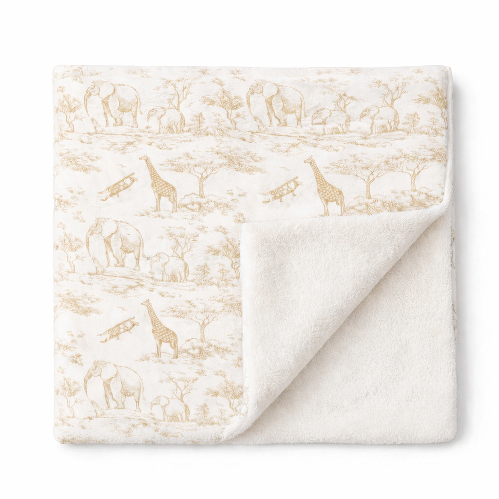 Plaid toile de Jouy