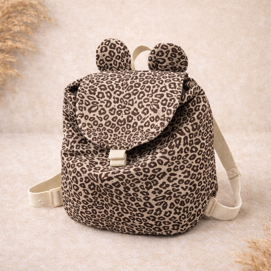 Sac à dos léopard