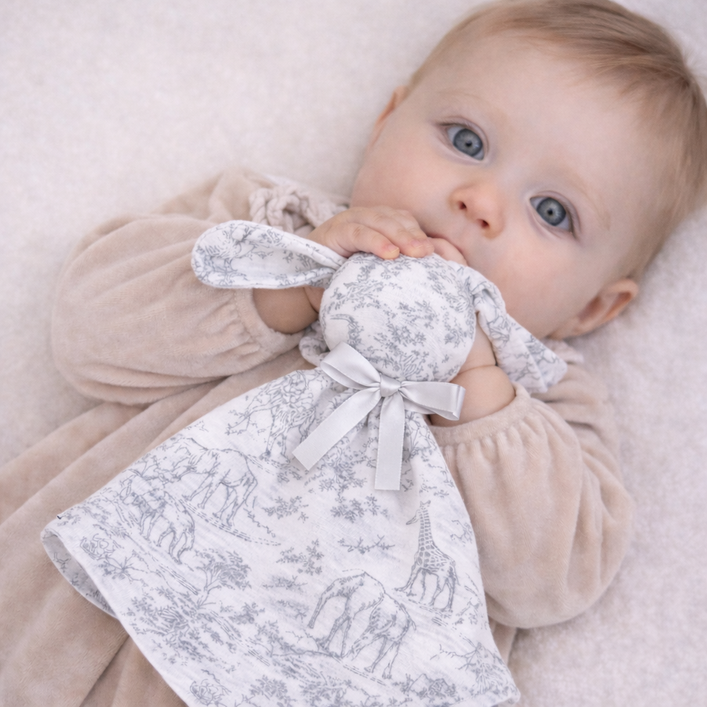 Doudou toile de Jouy