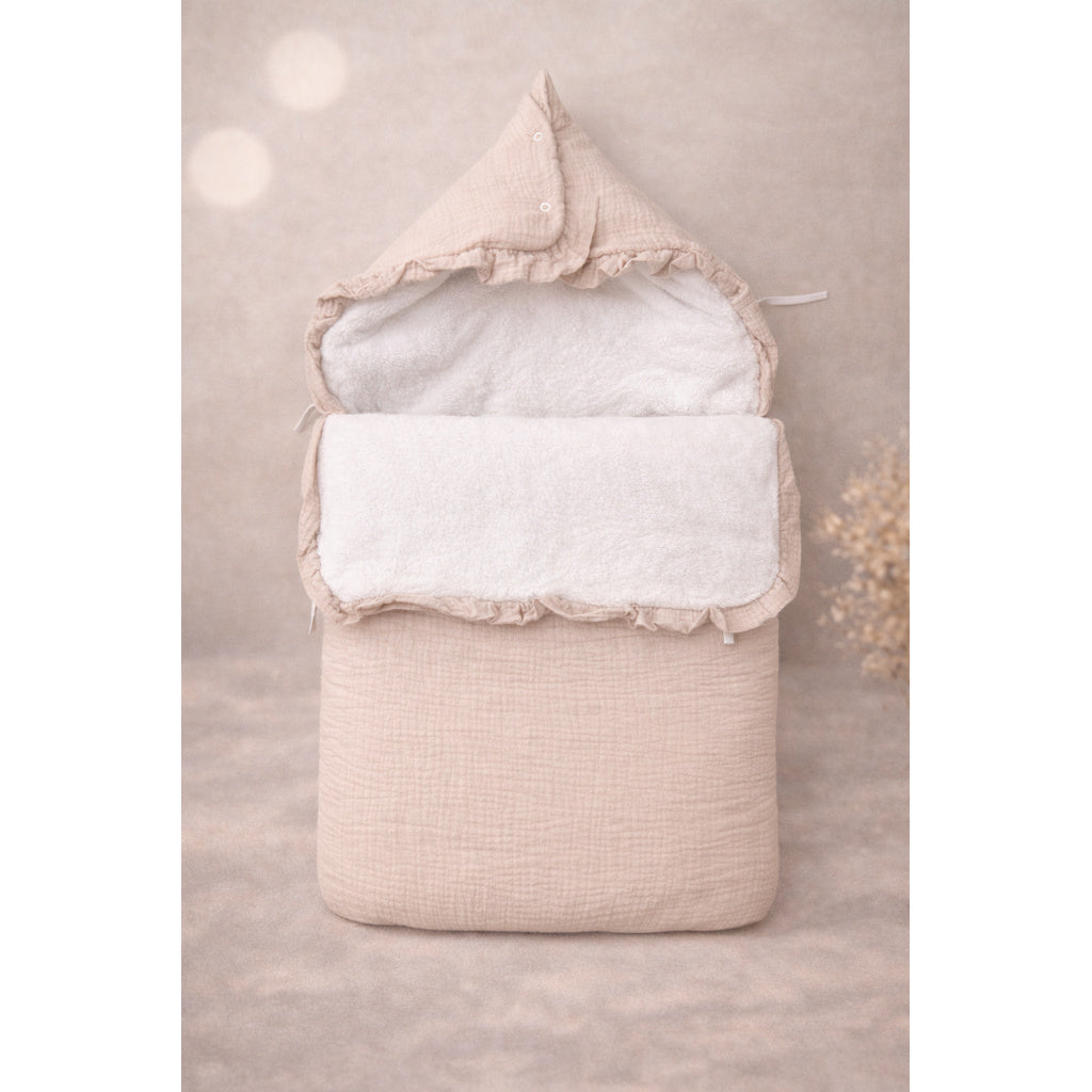 Nid d'ange gaz beige