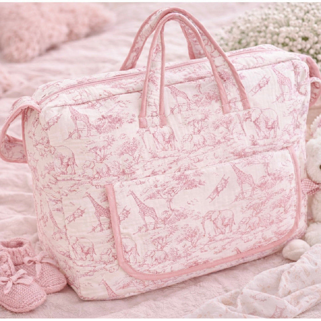 Sac à langer Toile de Jouy